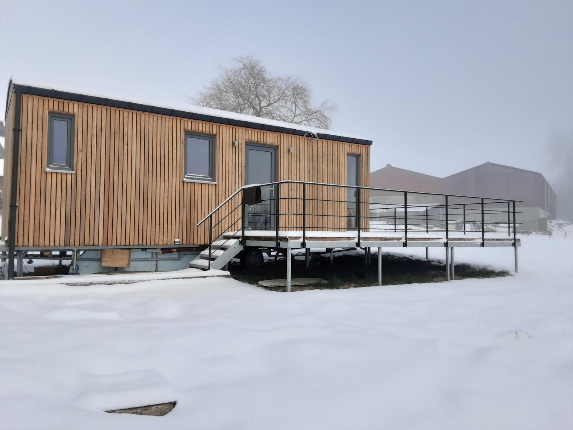 Au P'Tit Pre Des Salers Konuk evi Hamois Dış mekan fotoğraf